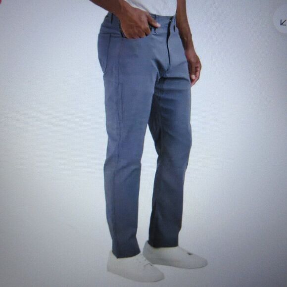 GERRY Venture Hiking Work Commuter Tech Pant 40x34 Cargo Utility Blue Grey 3 NWT - Picture 4 of 14